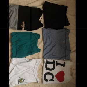 (6) Teen girl shirts